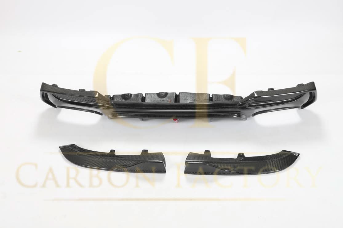 LED Style Pre-Preg Carbon Fibre Rear Diffuser for BMW 4 Series G22 G23 20-Present
