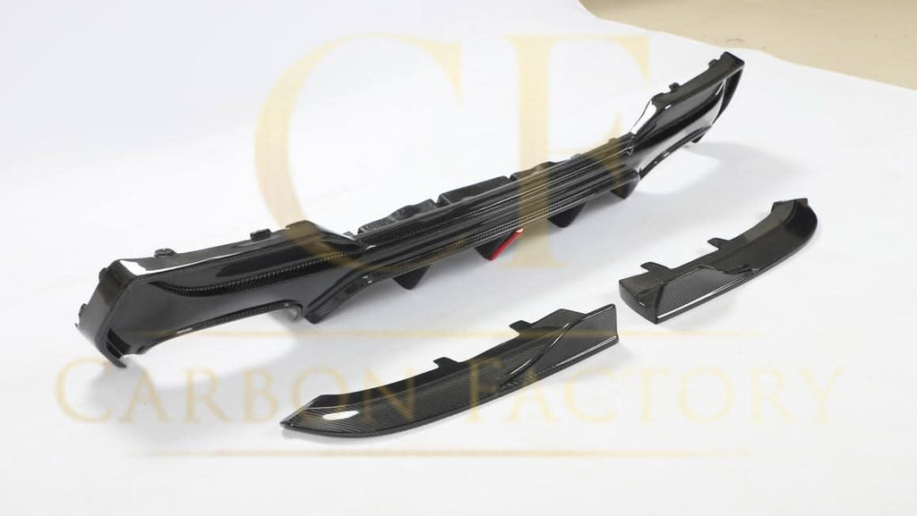 LED Style Pre-Preg Carbon Fibre Rear Diffuser for BMW 4 Series G22 G23 20-Present