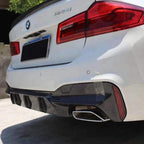 M5 Style Carbon Fibre Rear Diffuser for BMW G30 G31 5 Series M Sport 17-23