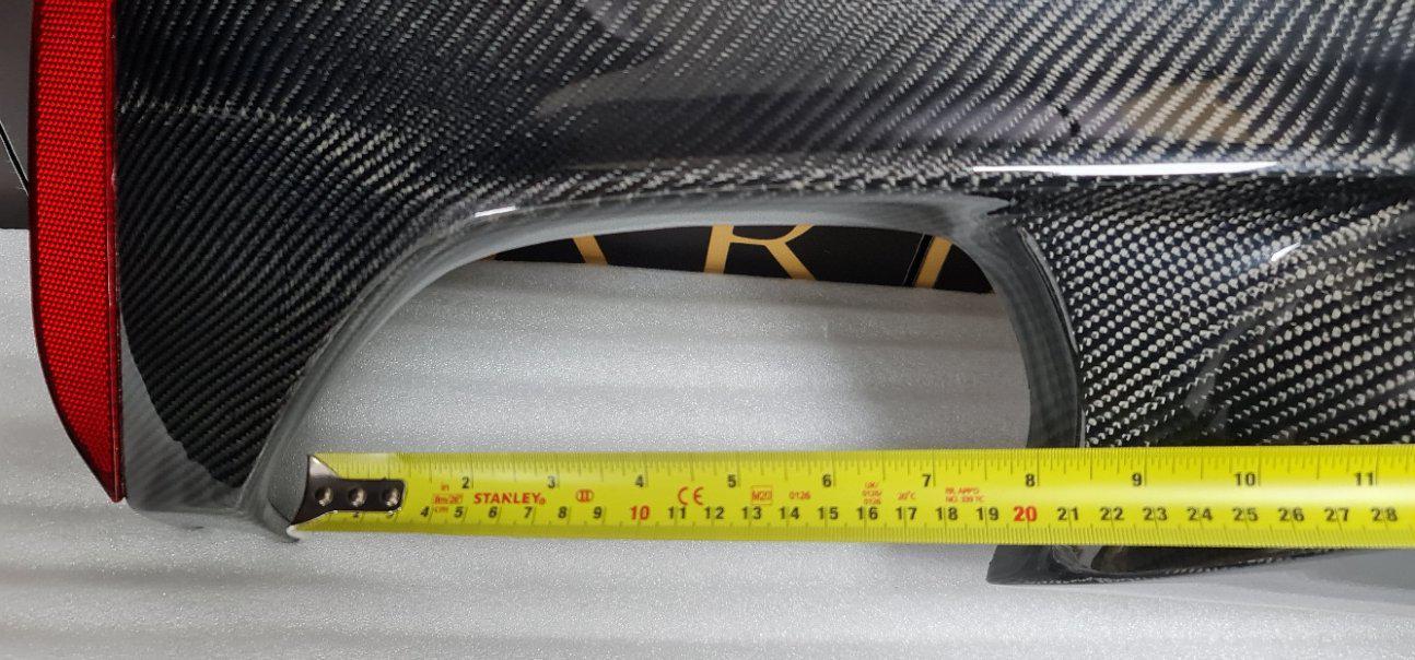 M5 Style Carbon Fibre Rear Diffuser for BMW G30 G31 5 Series M Sport 17-23