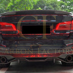 MP Style Carbon Fibre Rear Diffuser 2 Pieces for BMW G30 G31 5 Series M Sport 17-23