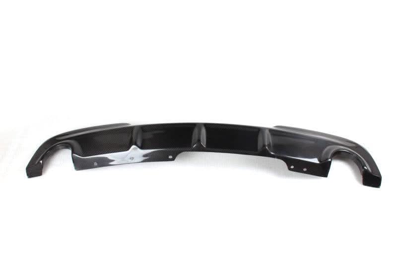 MP Style Carbon Fibre Rear Diffuser Dual Exhaust for BMW F10 5 Series 10-17