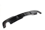 MP Style Carbon Fibre Rear Diffuser Dual Exhaust for BMW F10 5 Series 10-17
