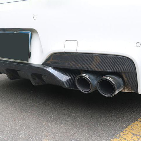 MP Style Carbon Fibre Rear Diffuser for BMW F06 F12 F13 6 Series 12-16