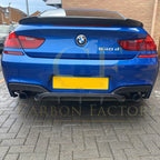 MP Style Carbon Fibre Rear Diffuser for BMW F06 F12 F13 6 Series 12-16