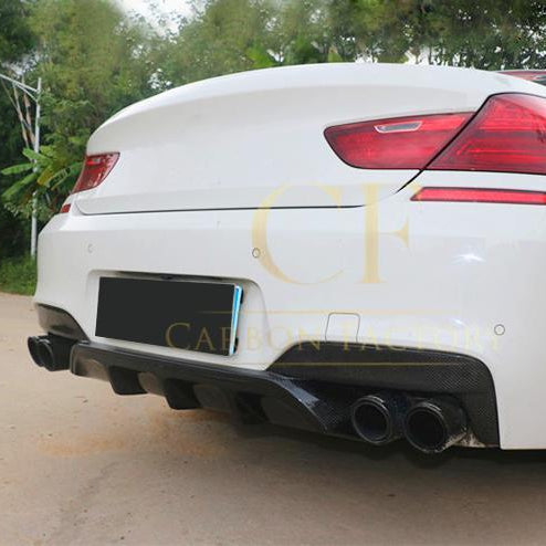 MP Style Carbon Fibre Rear Diffuser for BMW F06 F12 F13 6 Series 12-16