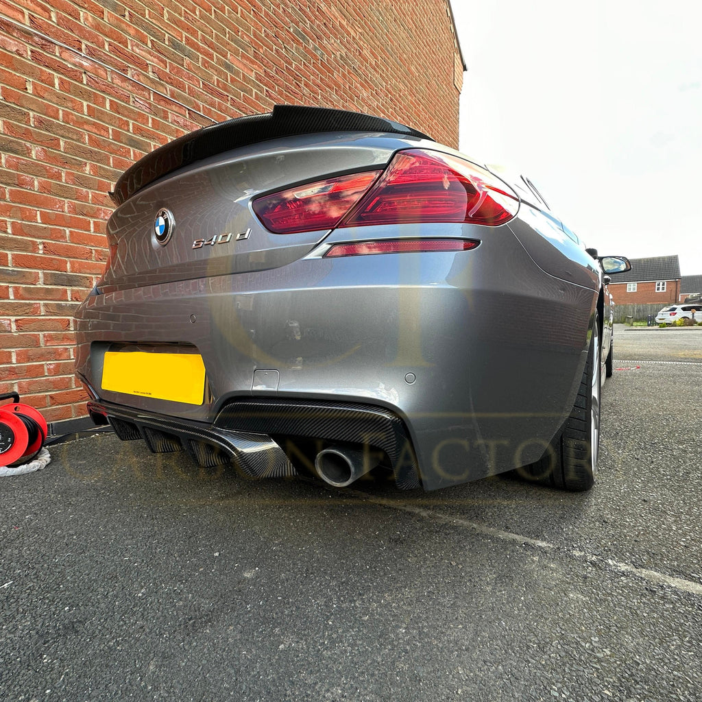 MP Style Carbon Fibre Rear Diffuser for BMW F06 F12 F13 6 Series 12-16