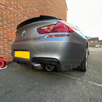 MP Style Carbon Fibre Rear Diffuser for BMW F06 F12 F13 6 Series 12-16