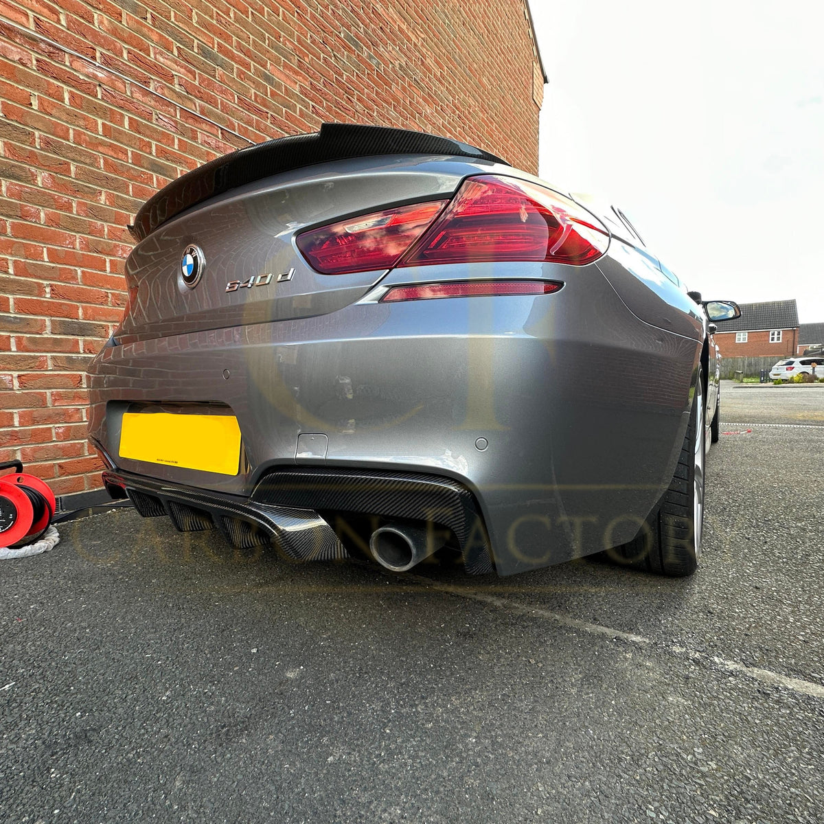 MP Style Carbon Fibre Rear Diffuser for BMW F06 F12 F13 6 Series 12-16
