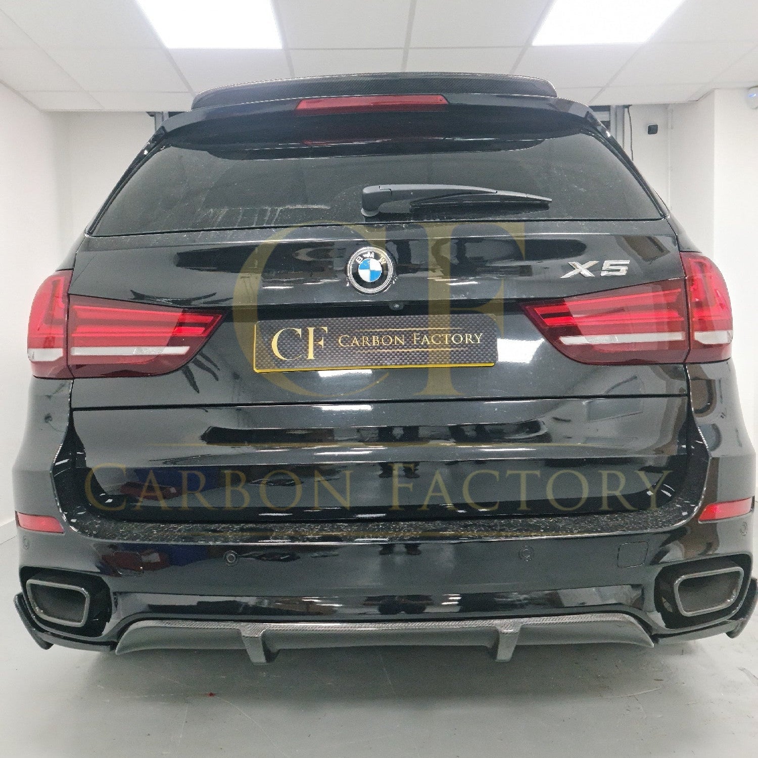 MP Style Carbon Fibre Rear Diffuser for BMW F15 X5 M Sport 13-18