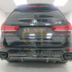 MP Style Carbon Fibre Rear Diffuser for BMW F15 X5 M Sport 13-18