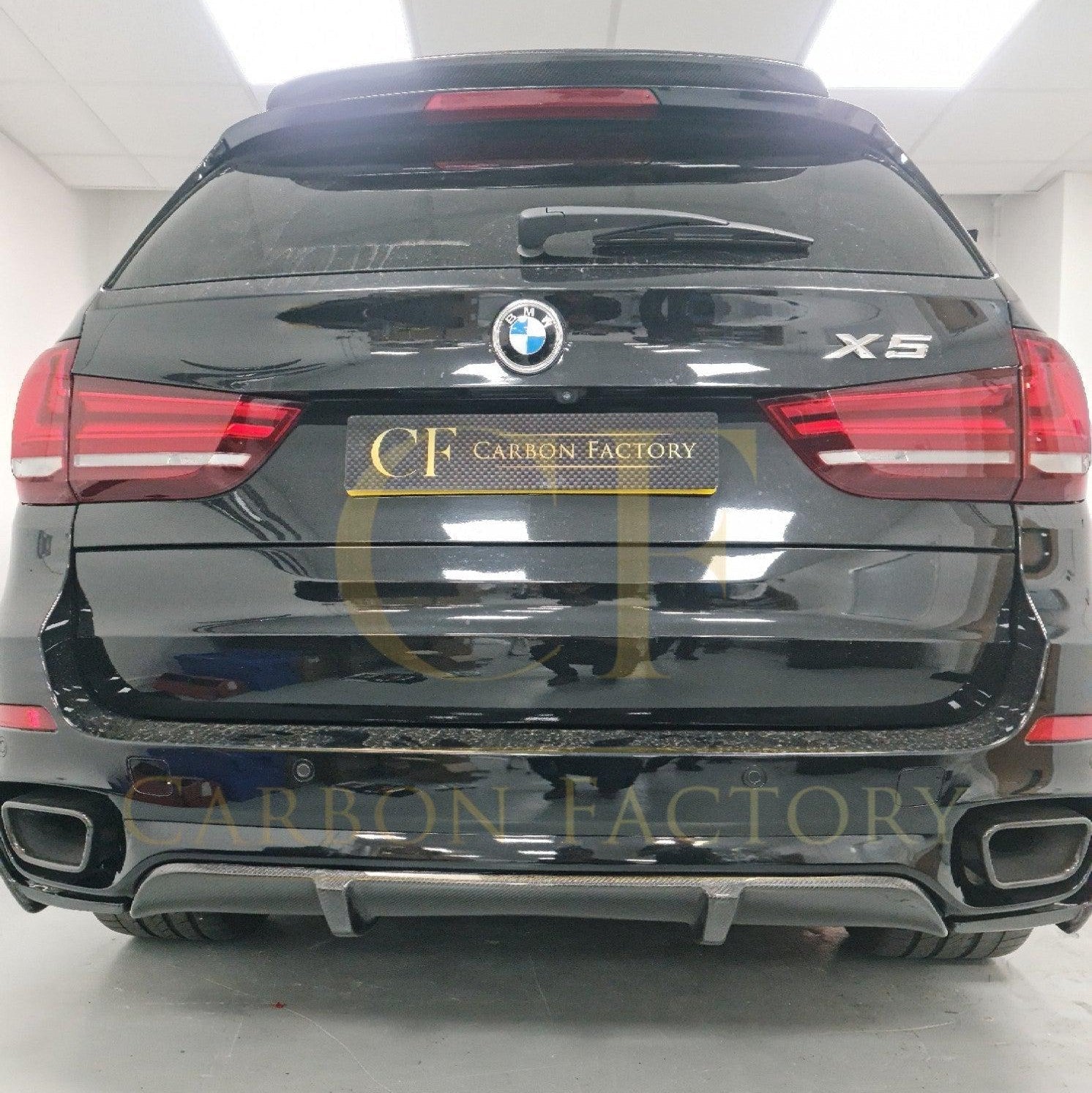 MP Style Carbon Fibre Rear Diffuser for BMW F15 X5 M Sport 13-18