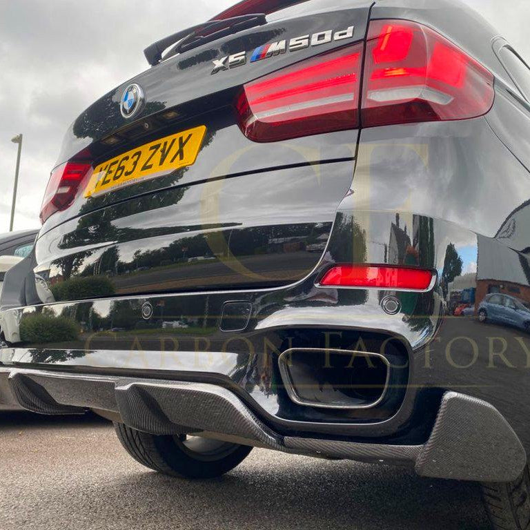 MP Style Carbon Fibre Rear Diffuser for BMW F15 X5 M Sport 13-18