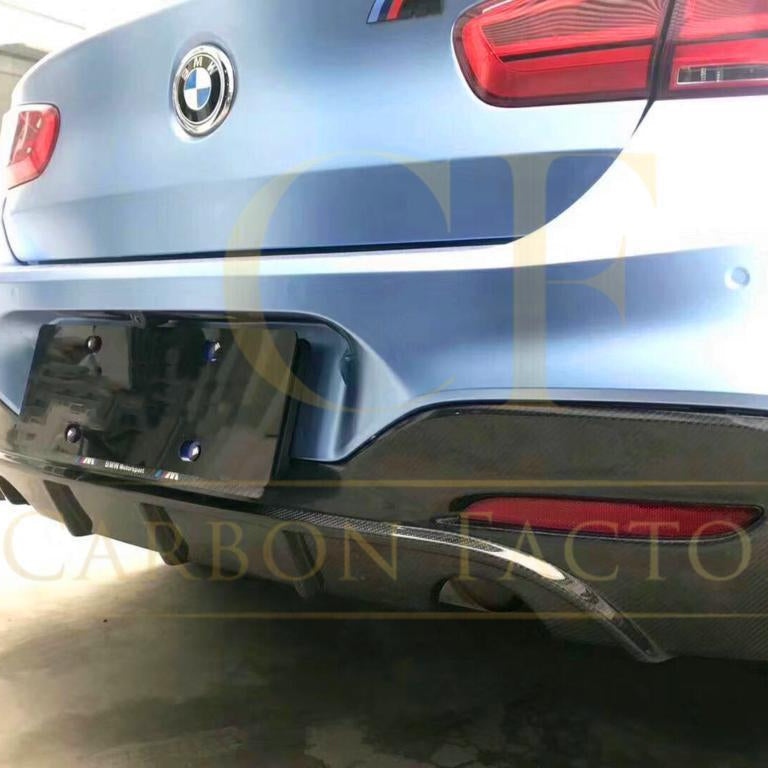 MP Style Carbon Fibre Rear Diffuser for BMW F20 1 Series M Sport 15-19