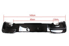 MP Style Carbon Fibre Rear Diffuser for BMW F20 F21 M135i Pre-LCI 11-14