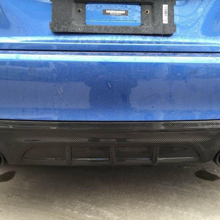 MP Style Carbon Fibre Rear Diffuser for BMW F22 2 Series M Sport 14-21
