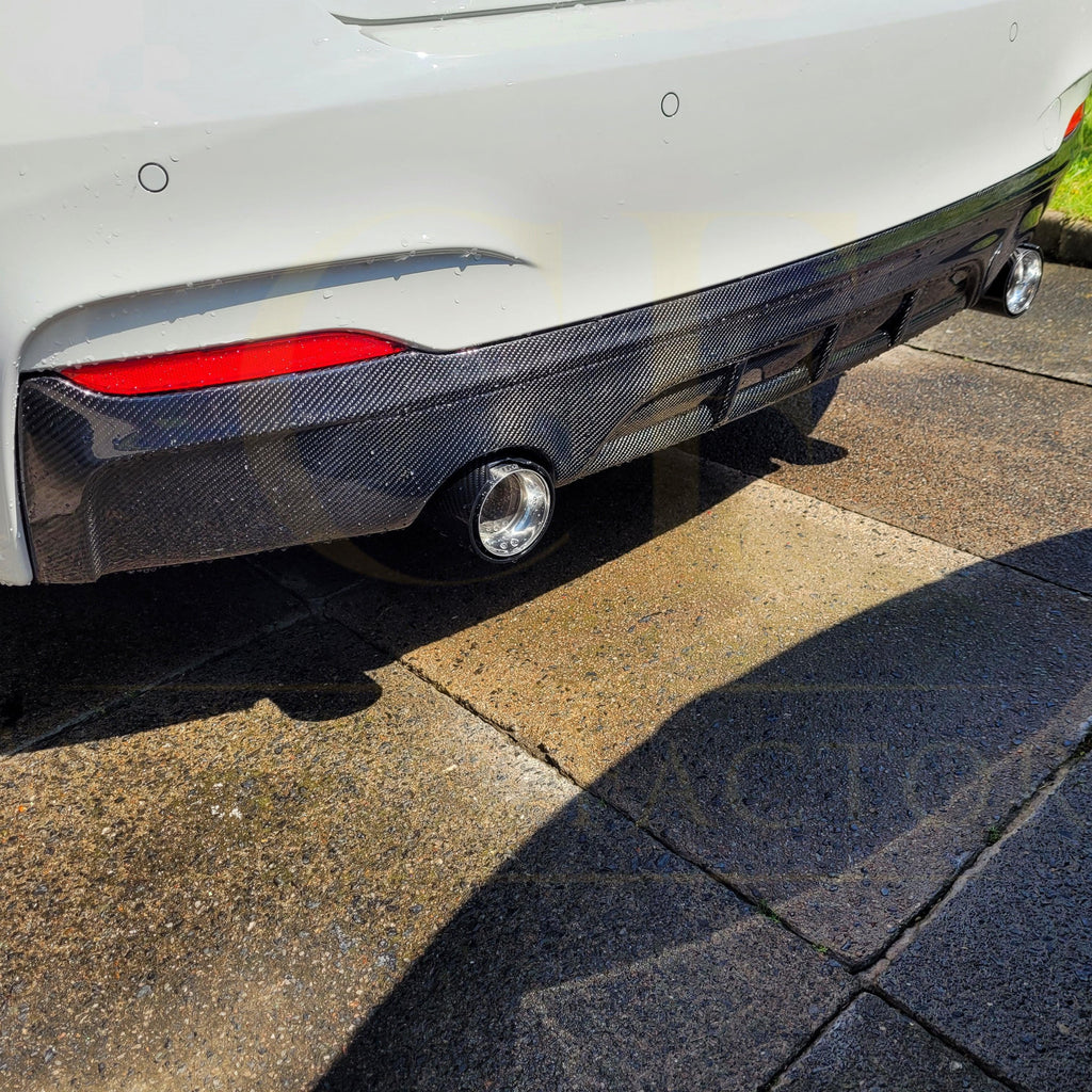 MP Style Carbon Fibre Rear Diffuser for BMW F22 2 Series M Sport 14-21