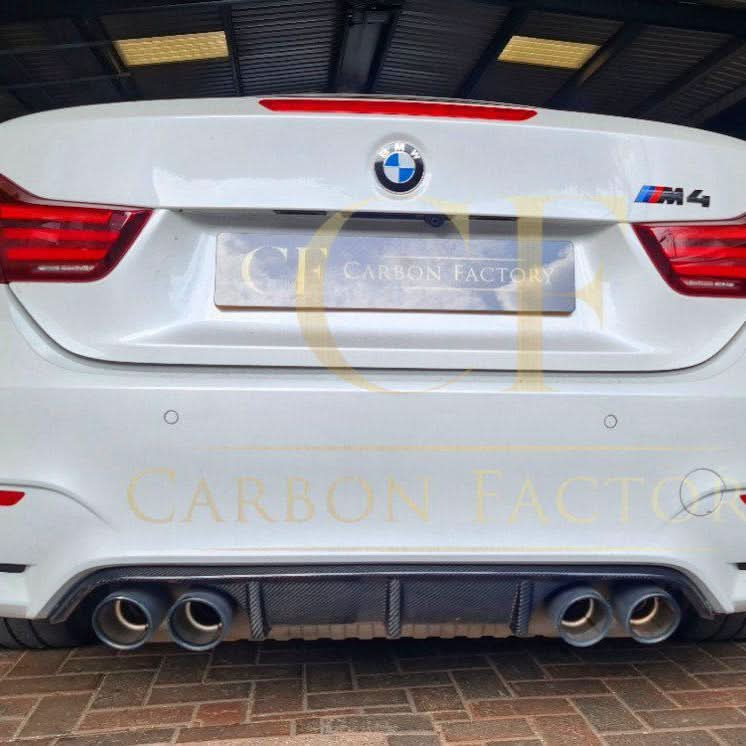 MP Style Carbon Fibre Rear Diffuser for BMW F80 M3 F82 F83 M4 14-20