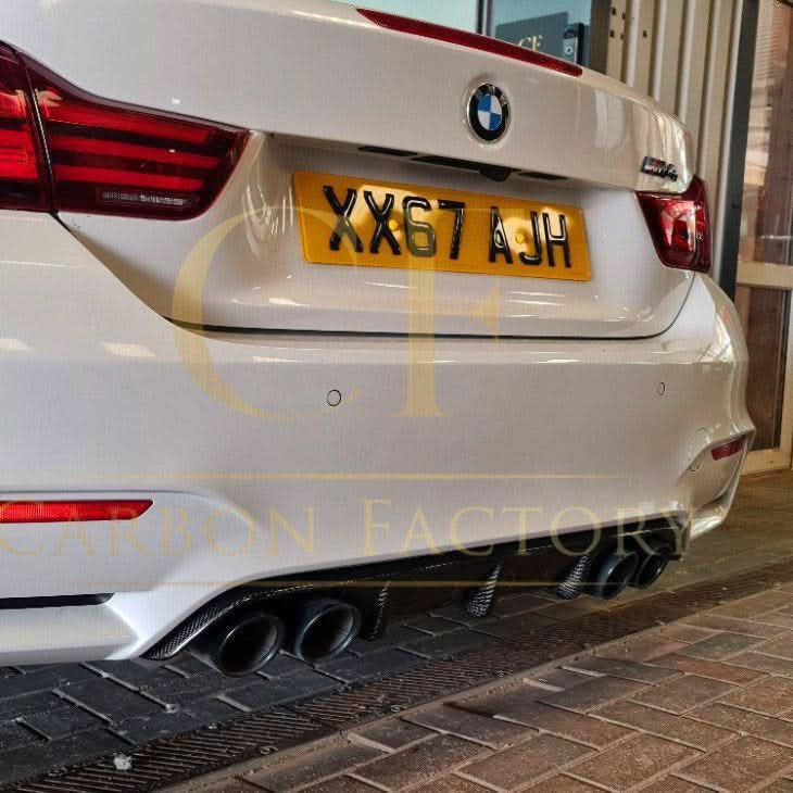 MP Style Carbon Fibre Rear Diffuser for BMW F80 M3 F82 F83 M4 14-20