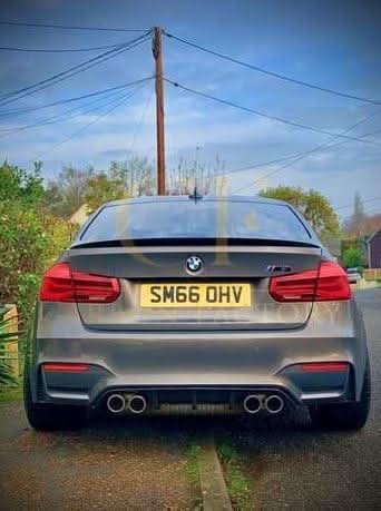 MP Style Carbon Fibre Rear Diffuser for BMW F80 M3 F82 F83 M4 14-20