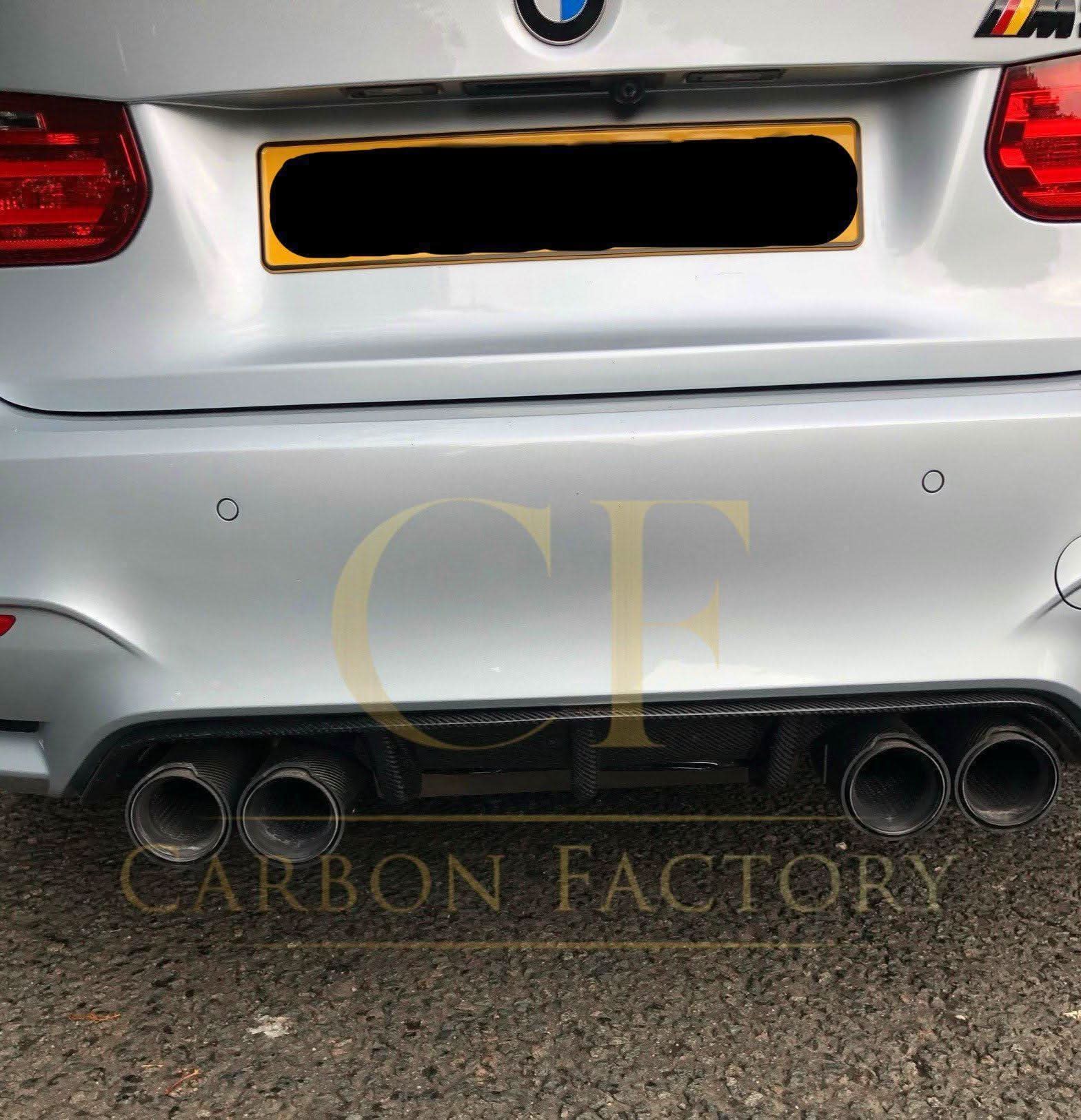 MP Style Carbon Fibre Rear Diffuser for BMW F80 M3 F82 F83 M4 14-20