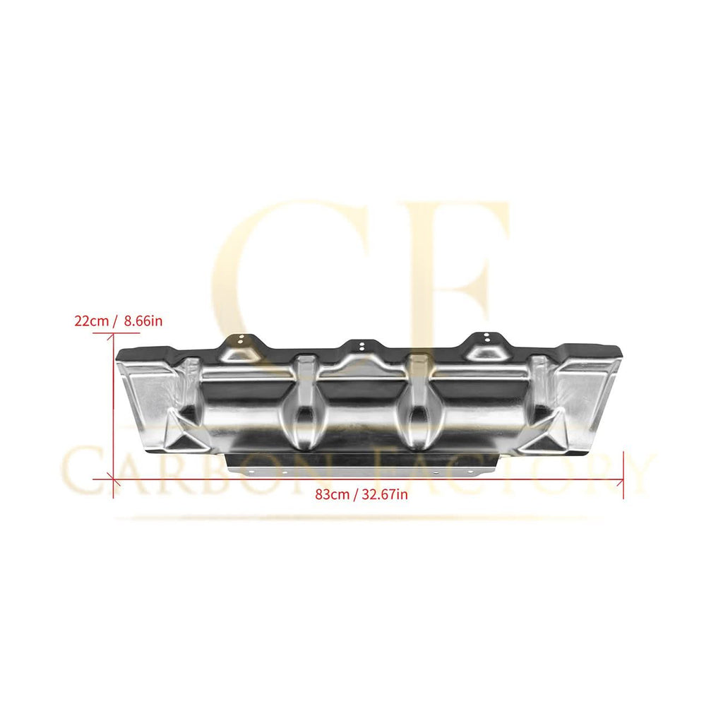 MP Style Pre-Preg Carbon Fibre Diffuser with Aluminium Heat Shield for BMW G87 M2 23-Present