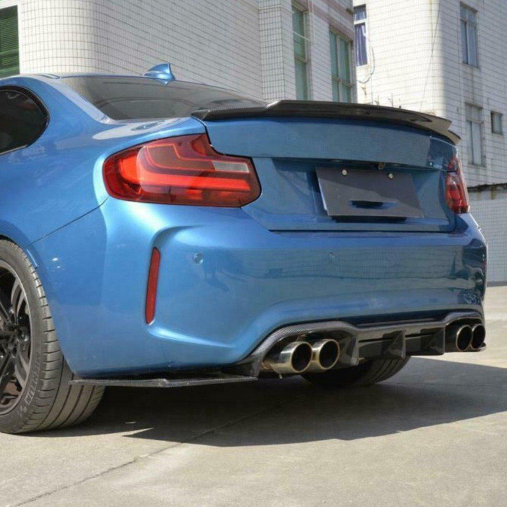 MTC Style Carbon Fibre Rear Diffuser for BMW F87 F87C M2 16-21