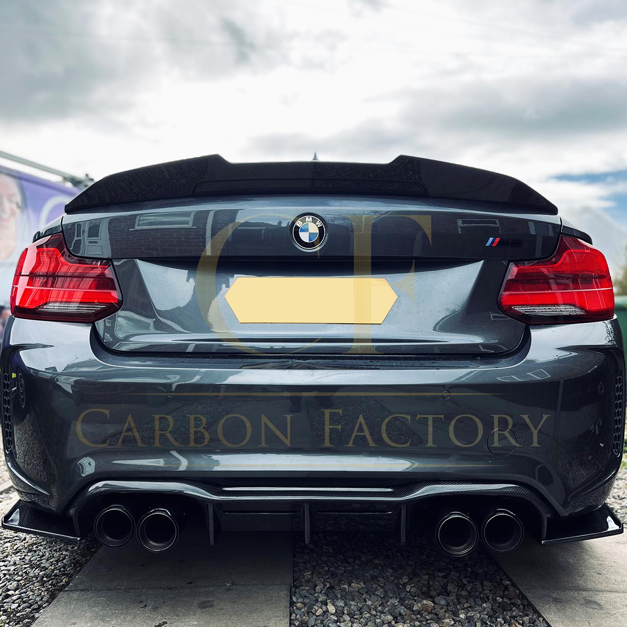MTC Style Carbon Fibre Rear Diffuser for BMW F87 F87C M2 16-21