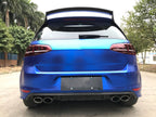 OEM Style Carbon Fibre Rear Diffuser for VW Golf MK7 R 14-17