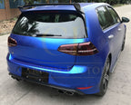 OEM Style Carbon Fibre Rear Diffuser for VW Golf MK7 R 14-17