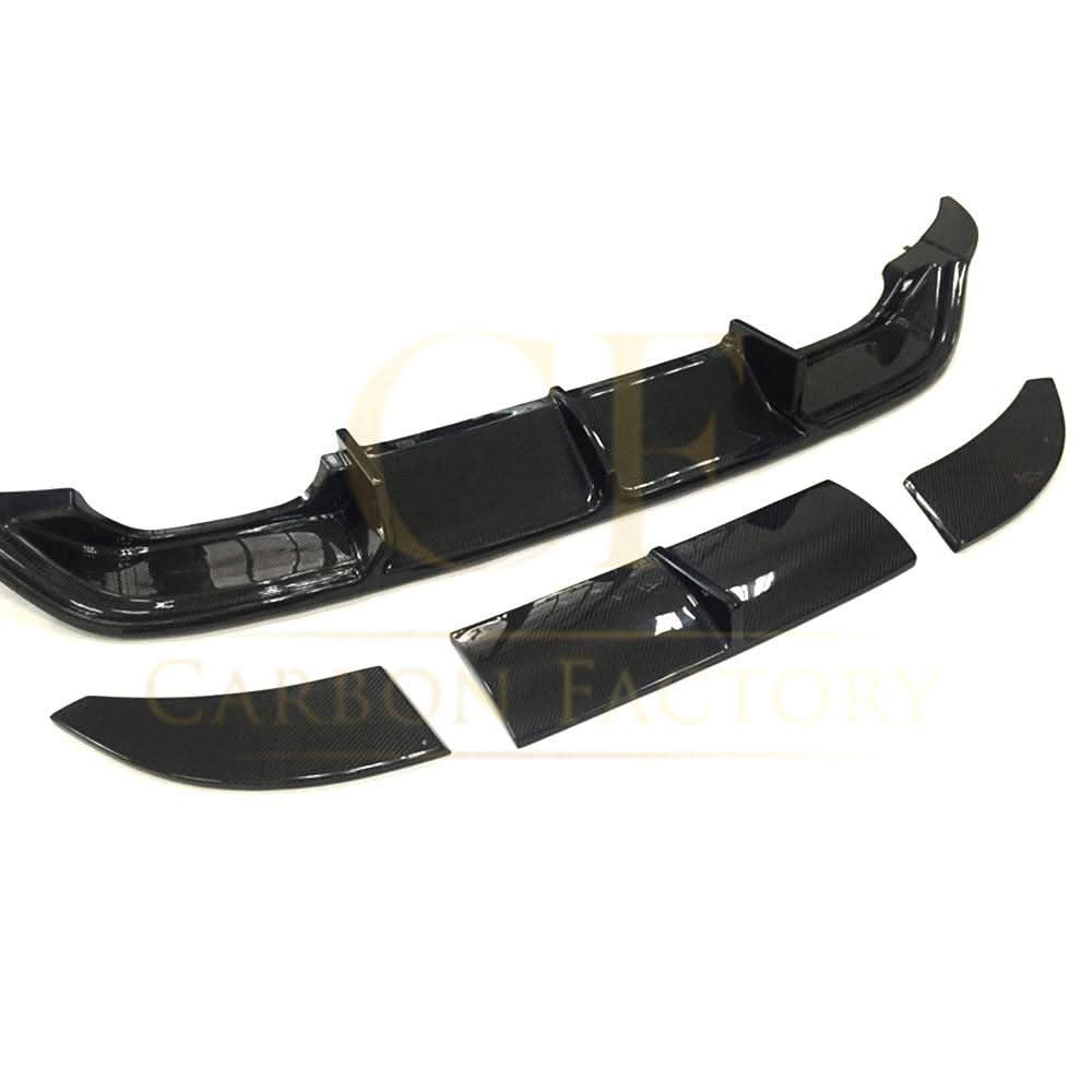 OS Style Carbon Fibre Rear Diffuser for VW Golf MK7 R 14-17