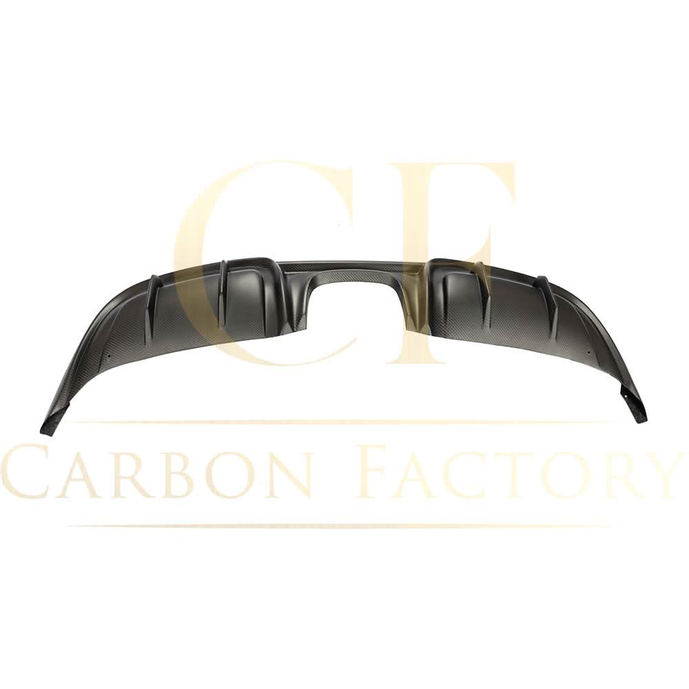 P Style Carbon Fibre Rear Diffuser for Porsche Boxster & Cayman 718 16-19
