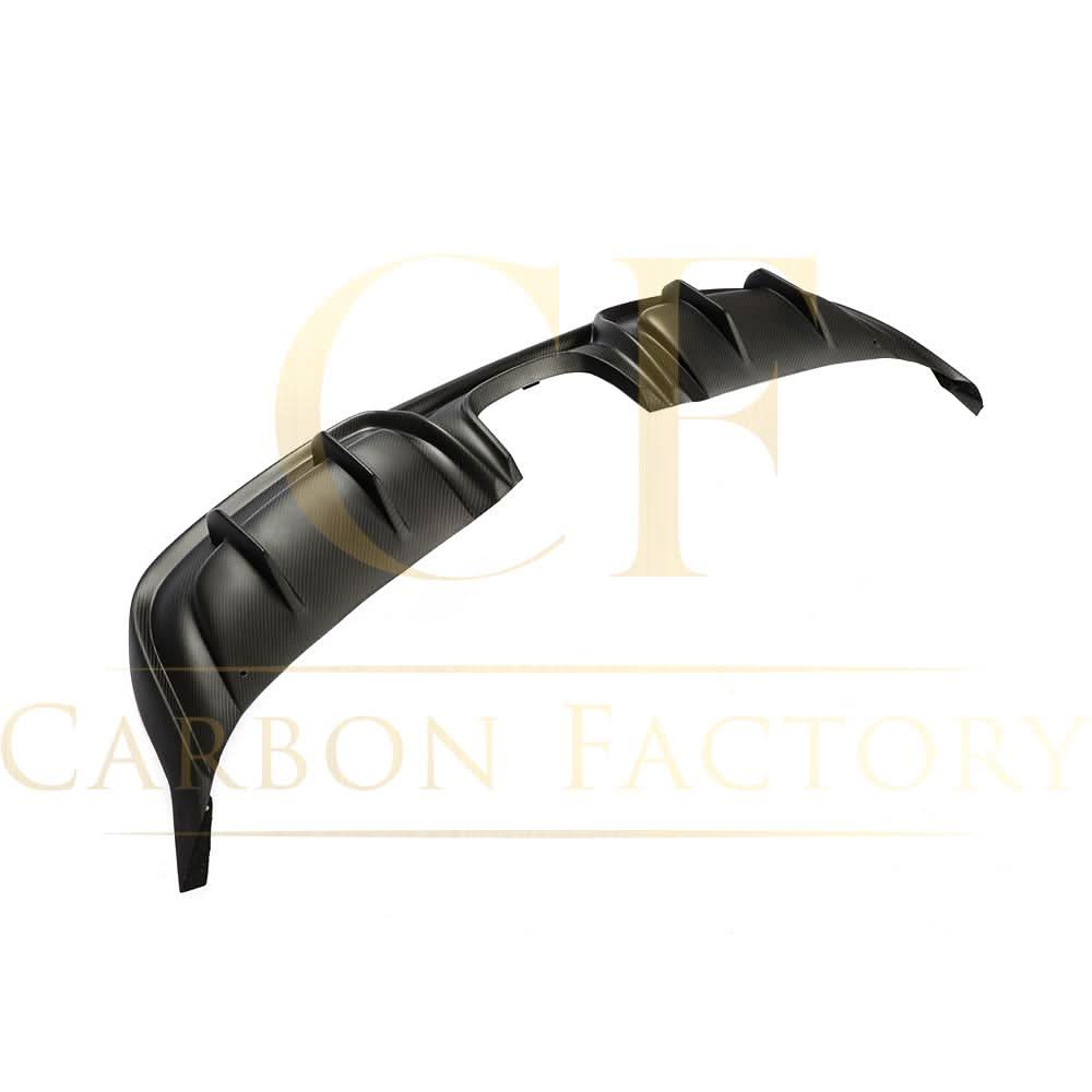 P Style Carbon Fibre Rear Diffuser for Porsche Boxster & Cayman 718 16-19