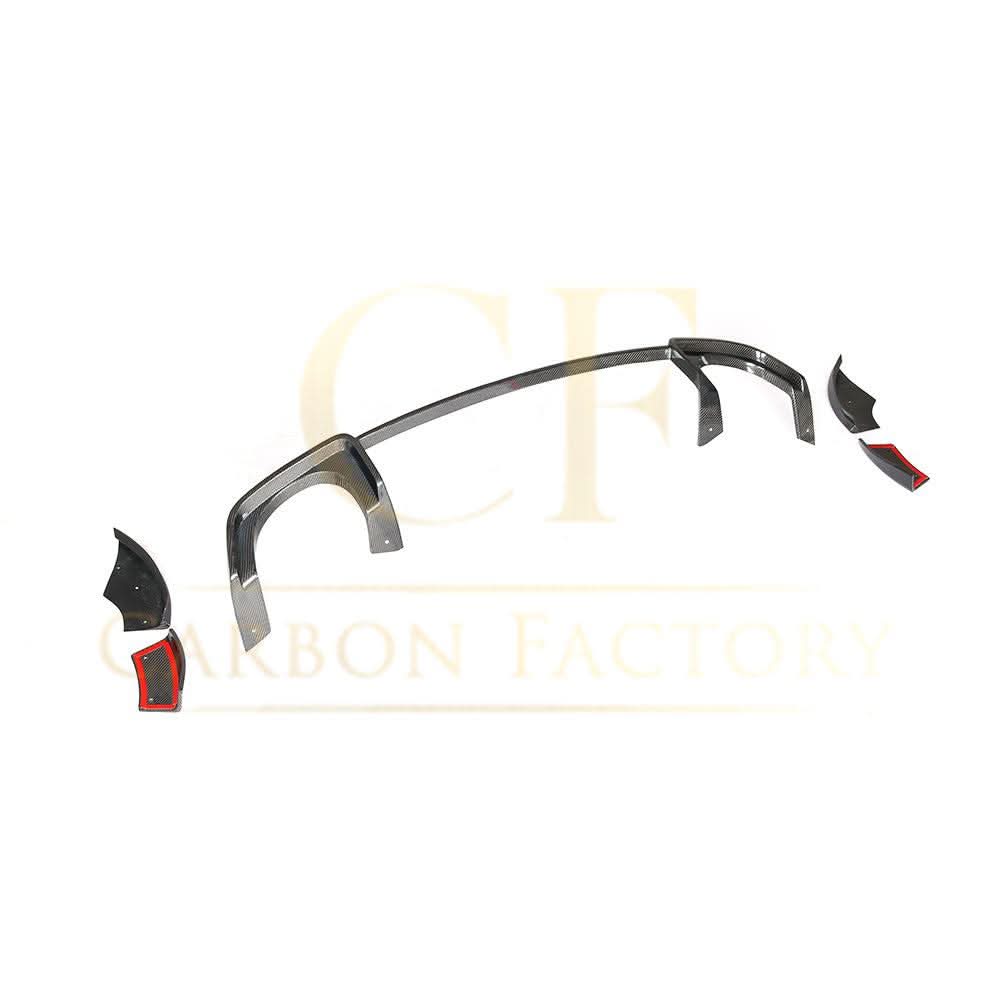 P Style Pre-Preg Carbon Fibre Rear Diffuser for Audi 8S TTRS MK3 15-18