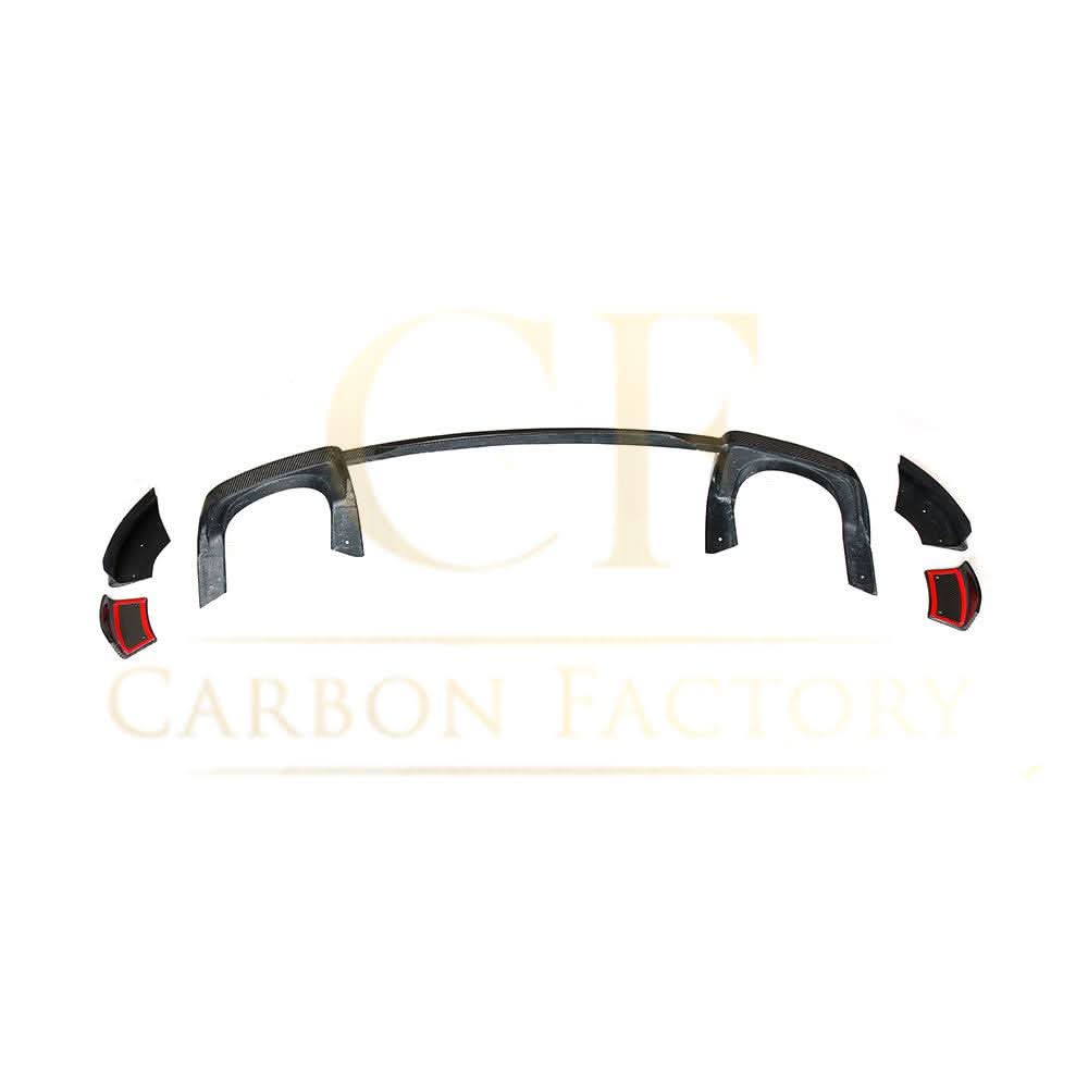 P Style Pre-Preg Carbon Fibre Rear Diffuser for Audi 8S TTRS MK3 15-18