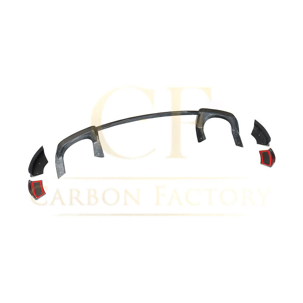 P Style Pre-Preg Carbon Fibre Rear Diffuser for Audi 8S TTRS MK3 15-18