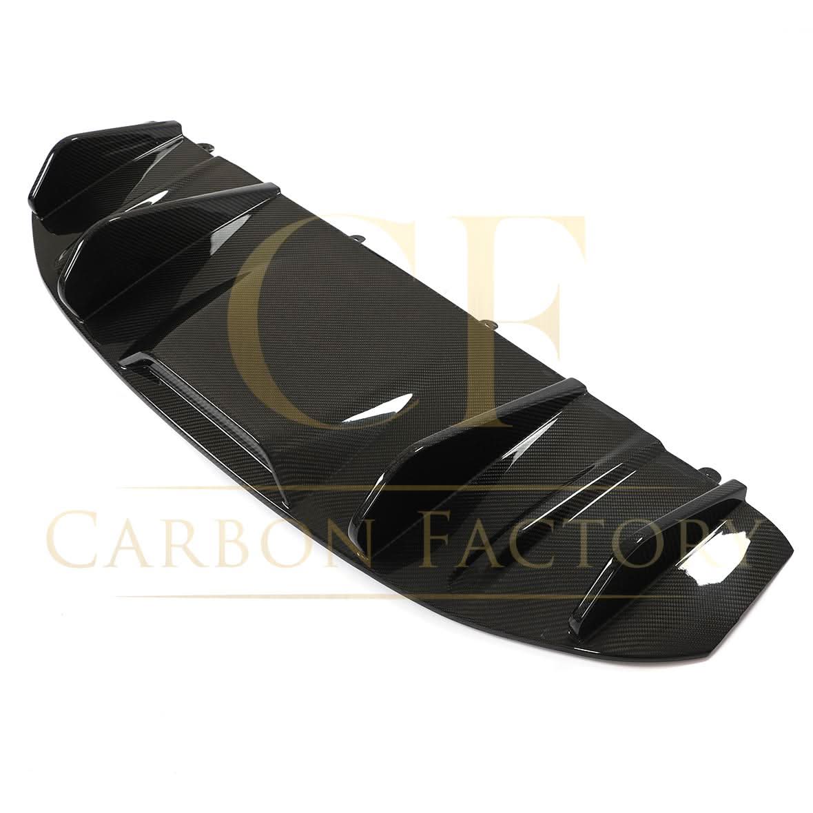 P Style Pre-Preg Carbon Fibre Rear Diffuser for Porsche Taycan 4 Door 19-21