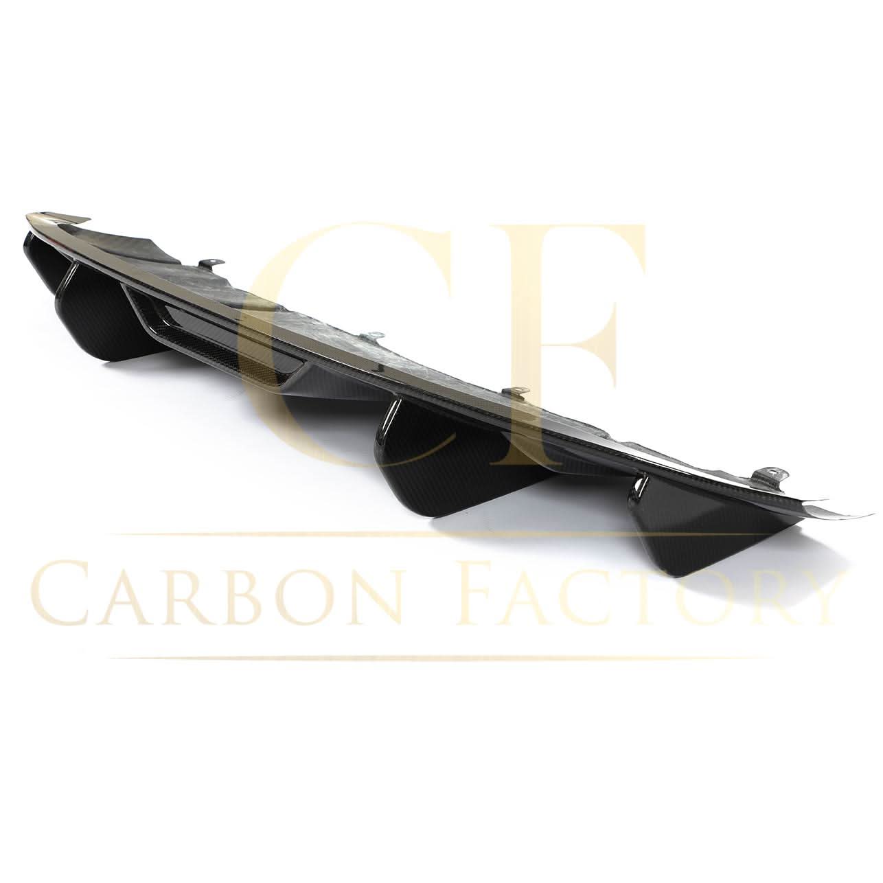 P Style Pre-Preg Carbon Fibre Rear Diffuser for Porsche Taycan 4 Door 19-21