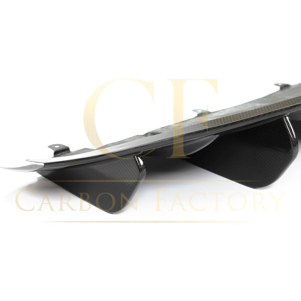 P Style Pre-Preg Carbon Fibre Rear Diffuser for Porsche Taycan 4 Door 19-21