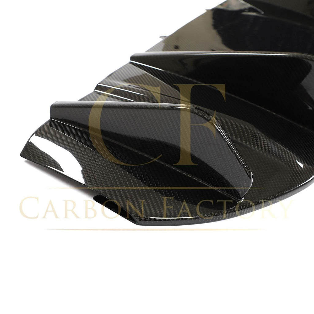 P Style Pre-Preg Carbon Fibre Rear Diffuser for Porsche Taycan 4 Door 19-21