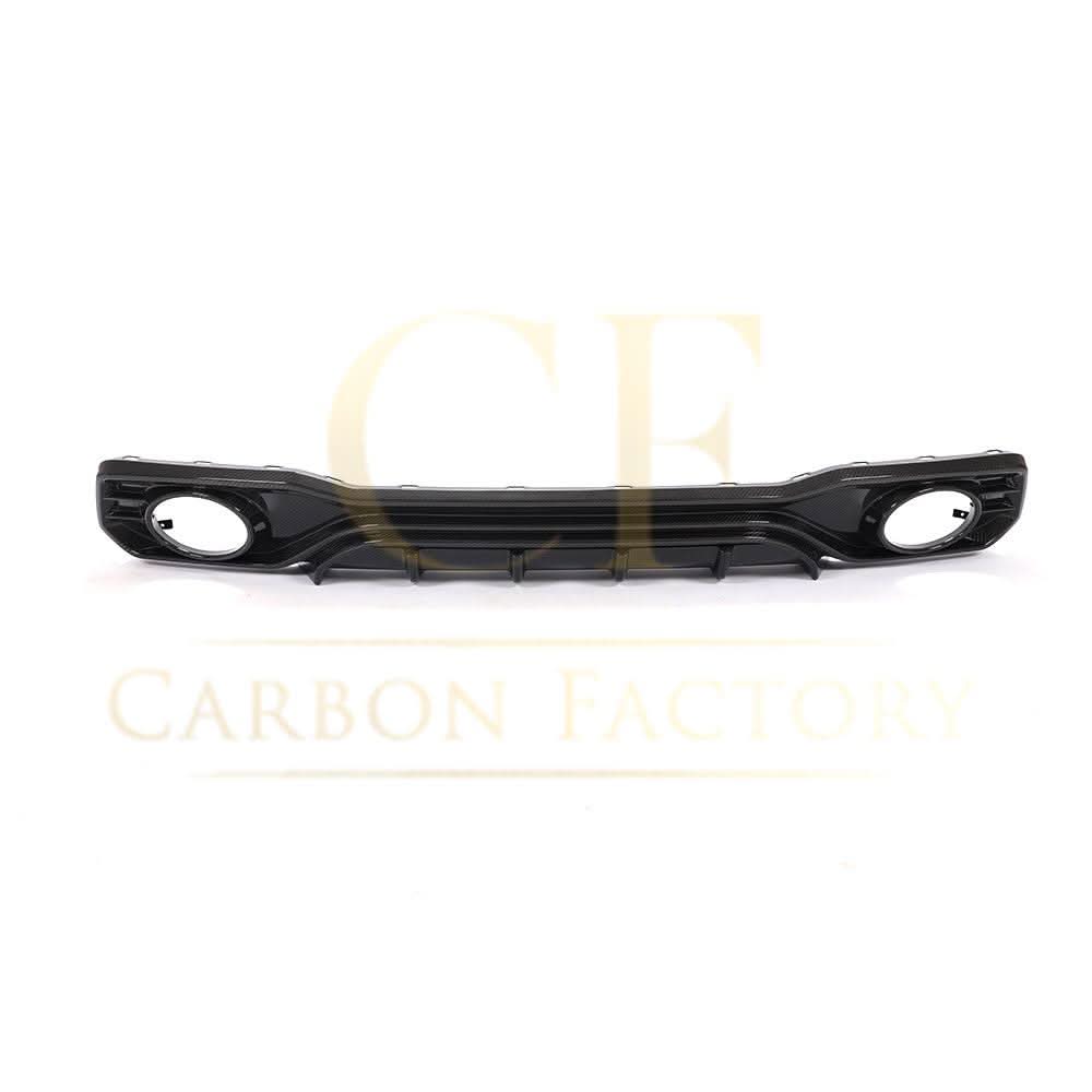 P Style Pre-Preg Carbon Fibre Rear Diffuser with Exhaust Tips for Audi 4K A7 S Line S7 19-22
