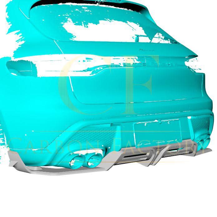 Performance Style Pre-Preg Carbon Fibre Rear Diffuser for Porsche Macan 22-Present