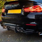 PSM Style Carbon Fibre Rear Diffuser for BMW F80 M3 F82 F83 M4 14-20