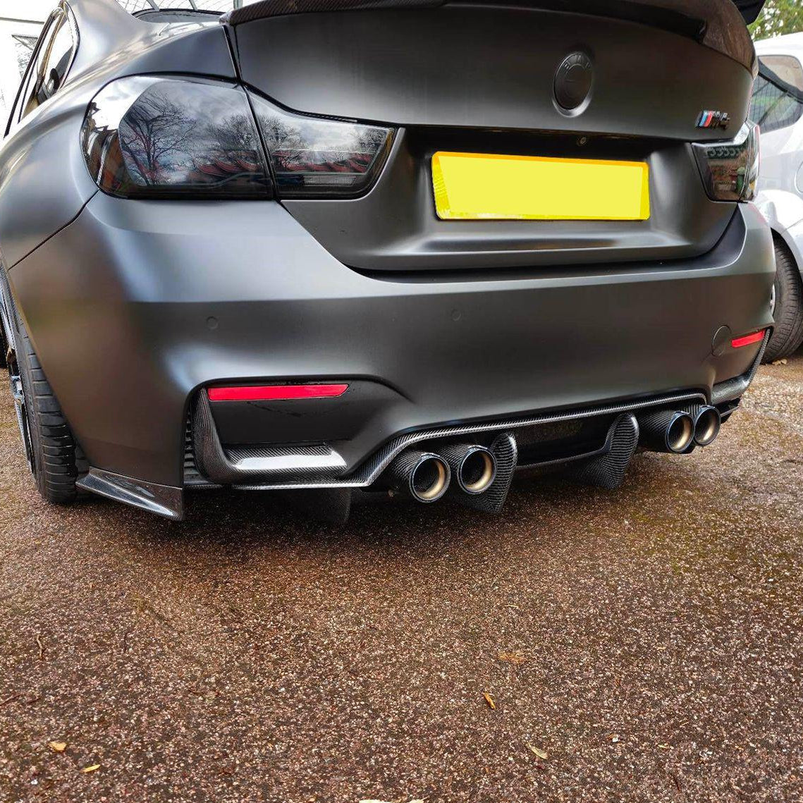 PSM Style Carbon Fibre Rear Diffuser for BMW F80 M3 F82 F83 M4 14-20
