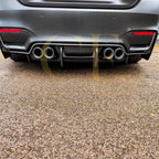 PSM Style Carbon Fibre Rear Diffuser for BMW F80 M3 F82 F83 M4 14-20