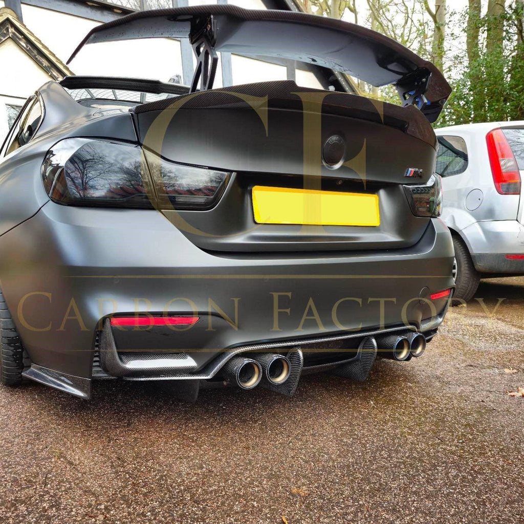 PSM Style Carbon Fibre Rear Diffuser for BMW F80 M3 F82 F83 M4 14-20
