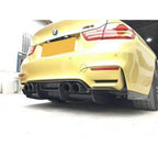 PSM Style Carbon Fibre Rear Diffuser for BMW F80 M3 F82 F83 M4 14-20