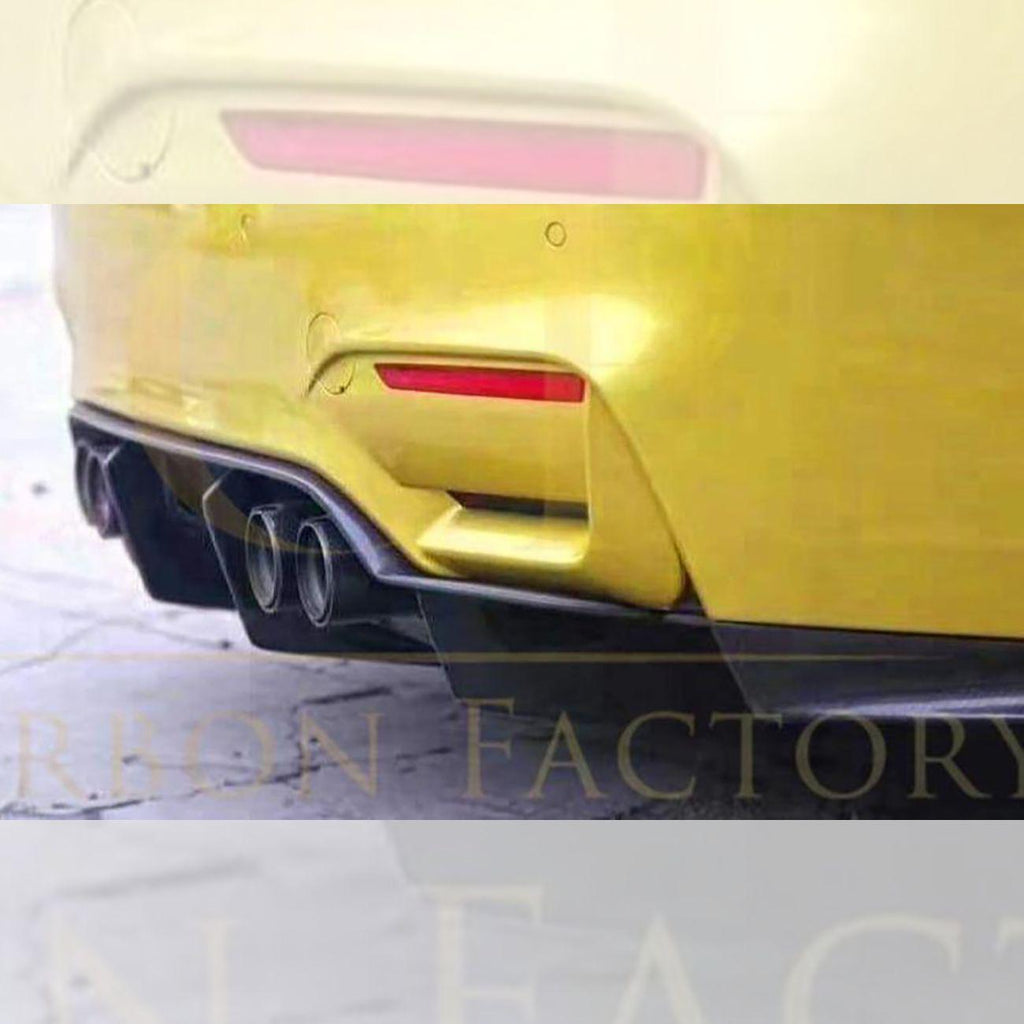 PSM Style Carbon Fibre Rear Diffuser for BMW F80 M3 F82 F83 M4 14-20