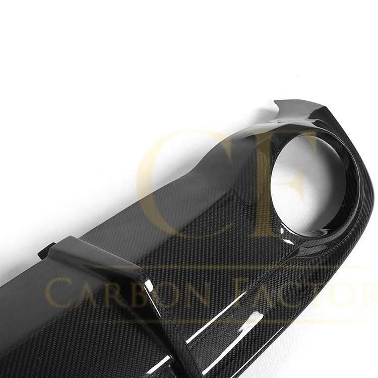 R Style Carbon Fibre Rear Diffuser for Audi 4G A7 S Line 10-14