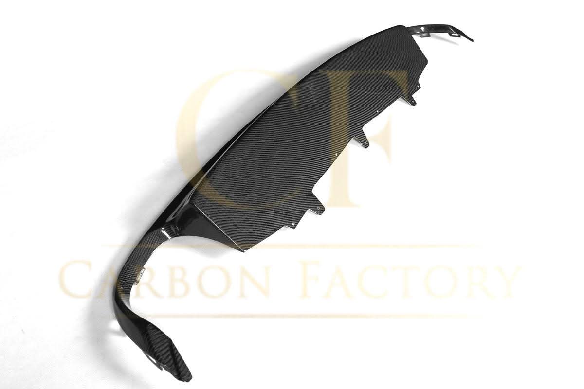 R Style Carbon Fibre Rear Diffuser for Audi C7 A6 Non S Line 12-14